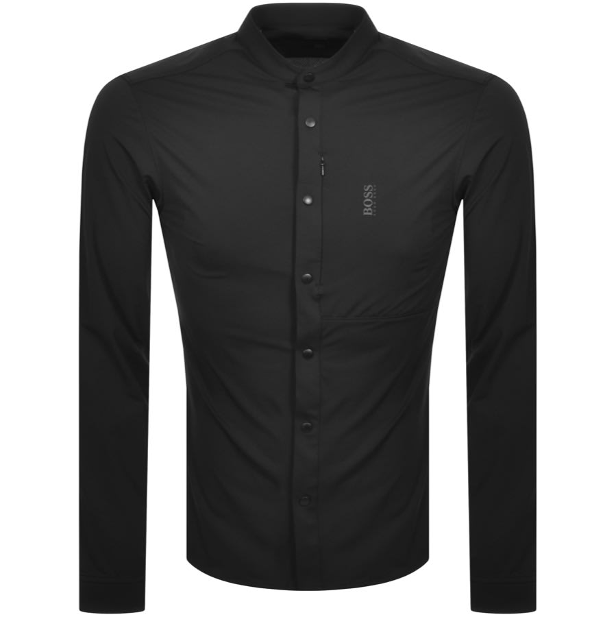 Alternative Image for ProductBOSS Bonaventura Long Sleeved Shirt Black1